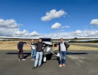 Rundflug über Potsdam am Flughafen Schönhagen.